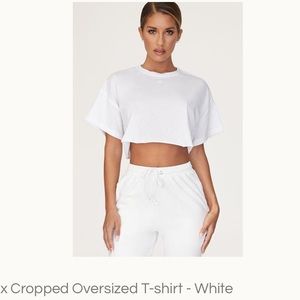 MESHKI OVERSIZED CROP NEVER WORN IN PACKAGING